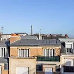 Appartement D\'Artiste, Terrasse Vue Tour Eiffel